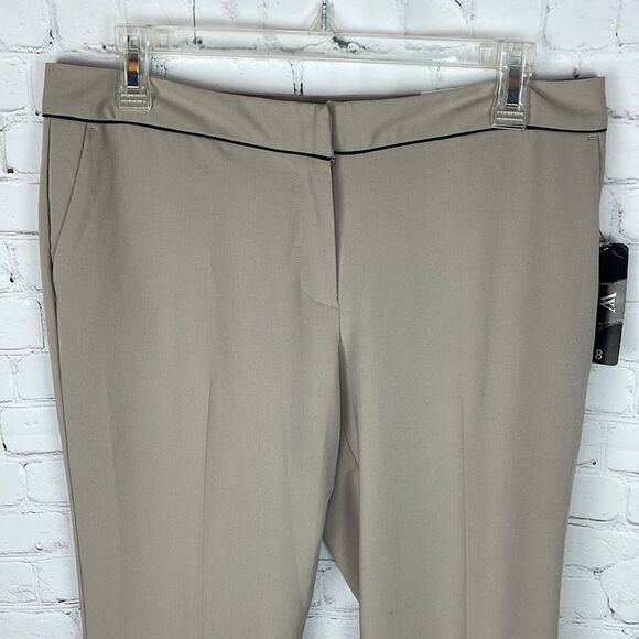Worthington Tan Slacks NWT Size 8 - Picture 2 of 7